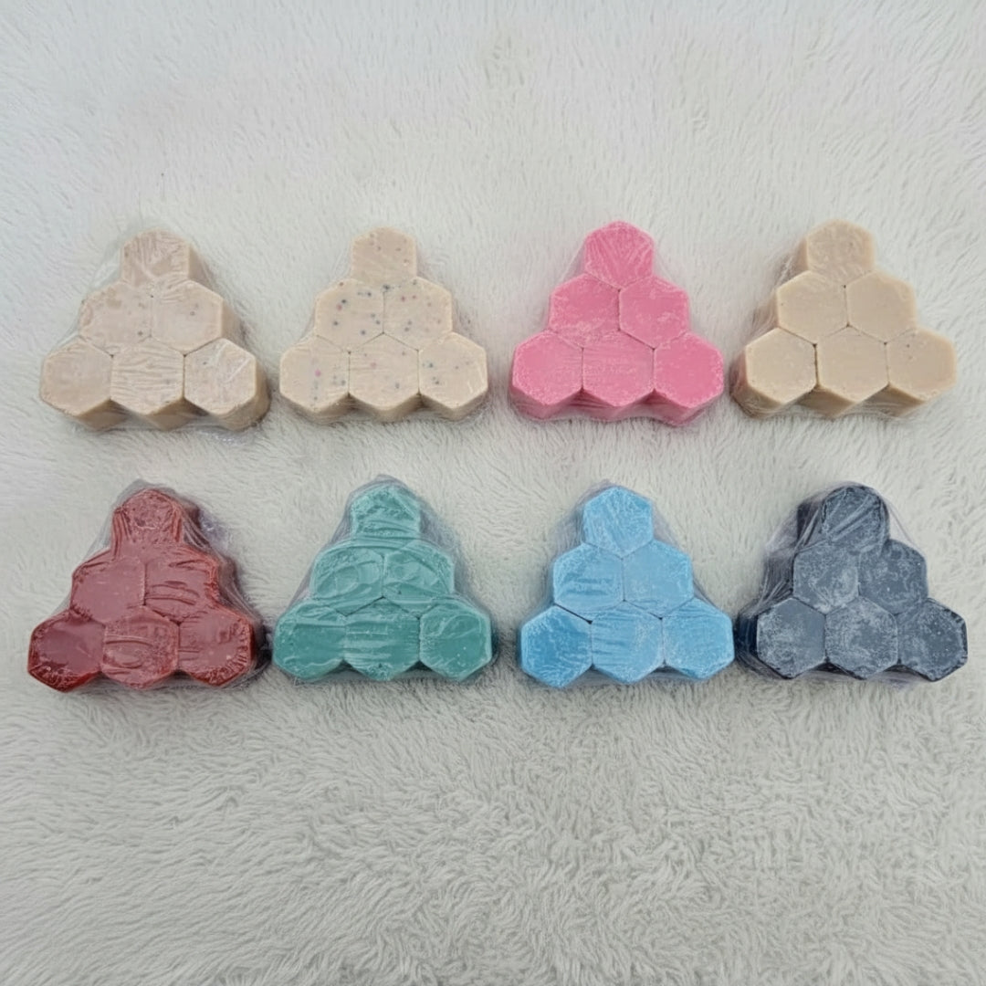 Hexagon Wax Melt Quad | Pick Any 4 Scents