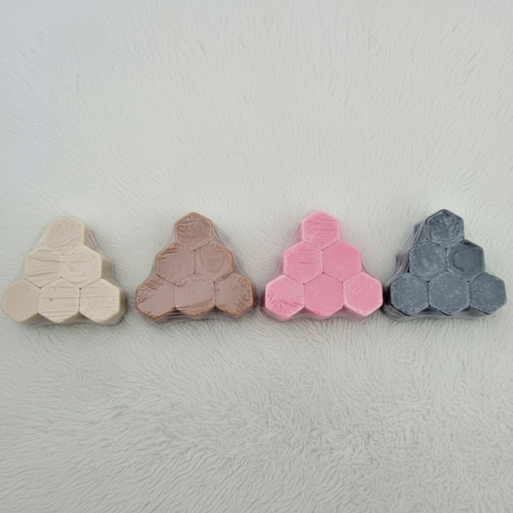 Hexagon Wax Melt Quad | Pick Any 4 Scents